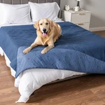 Petami Waterproof Bed Cover For Dogs, 102 X 82 Inches, Blue. Fixed Price $54.10.