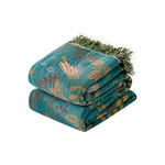 Kmbfwu Boho Throw Blanket, 100% Blankets For Couch Bed, 60"X80"COTTON Qui. Fixed Price $60.27.