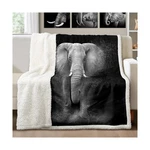 Sleepwish African Elephant Fleece Throw Blanket For Kids Girls Boys... Fast Ship. Fixed Price $39.99.