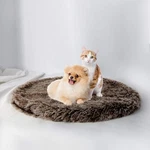 Cozy Round Pet Sleeping Mat Blanket. Fixed Price $26.00.