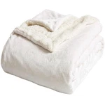 Lianlam Sherpa Fleece Bed Blanket Queen Size Super Soft Fuzzy Plush Warm Cozy. Fixed Price $39.00.