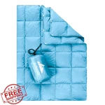 Zzlamb Puffy Down Camping Blanket Water-repellent Travel Quilt. Fixed Price $46.99.