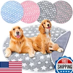 Hahafelt 4 Pcs Round Whelping Pee Pads Washable For Dogs Waterproof Pet Training. Fixed Price $73.96.