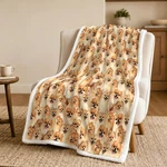 Blessliving Pomeranian Golden Throw, 50 X 60 Inches, 1. Fixed Price $40.65.