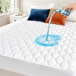 Mattress Protector Waterproof Washable Padded Cover Fitted Twin.... Fixed Price $42.12.
