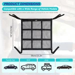 Dog Car Barrier 2026 Upgrade Double Layer Mesh Zipper Universal. Fixed Price $29.75.