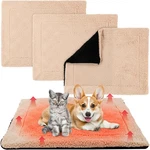 3 Pack Self Warming Cat Bed 17X22 Inch Heating Dog Mat Reflects Body Hea.... Fixed Price $47.92.