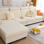 Disayu Sofa Couch Stretch Washable Slipcover Beige Large Double Seat. Fixed Price $17.50.