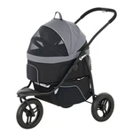 Pawhut 3 1 Pet Jogging Stroller For Small Dogs And Cats With Detachable Carri. Fixed Price $220.16.