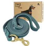 Lwbmg Leather Dog Leash 4FT Blue, 3/4IN Wide - Strong Handmade Braided For Large. Fixed Price $30.49.