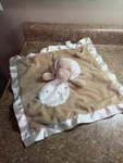 Douglas Baby Puppy Dog Security Blanket Lovey Tan Stars Moon Plush Square. Fixed Price $8.00.