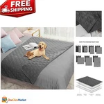 Luxurious Waterproof Pet Bed Cover - Heavyweight Reversible Throw Blanket 52X82. Fixed Price $32.19.