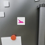 Dog Magnet For Fridge, Pet Memorial Gift, Heart Design, Lost Remembrance. Fixed Price $9.99.