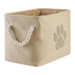 Bone Dry Pet Storage Collection Collapsible Bin, Small Rectangle, Taupe. Fixed Price $26.30.