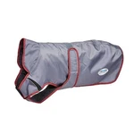 Weatherbeeta Comfitec Windbreaker Free Deluxe Dog Coat - Grey/burgundy. Fixed Price $75.00.