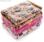 Lovely Paw Print Soft Warm Pet Blanket Dog Cat Mat Puppy Bed Sofa S/large. Fixed Price $6.11.
