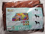 Waterproof Dog Blanket 600D Brown Floral Print Winter Coat Jacket TOUGH1 Clothes. Fixed Price $26.99.