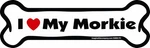Love My Breed Bone-shaped Pet Magnet For Cars, Fridge, And Lockers; Removable. Fixed Price $16.99.