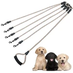 5-WAY Reflective Heavy Duty Leash For Multiple Dogs Anti-tangle. Fixed Price $39.77.