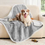 Chixnuggle Waterproof Blankets For Large Dogs, Reversible Faux Fur & Sher.... Fixed Price $33.61.