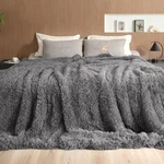 Pawque Luxury Faux Fur Throw Super Soft Oversized Blankets, 90X90. Fixed Price $55.39.