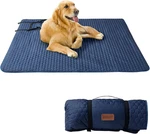 Large Travel Dog Bed Mat, Portable Pet Sleeping Pad With Carrying Strap, Couch. Fixed Price $65.99.