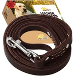 Adityna Premium Leather Leash 6FT Heavy Duty Soft Strong Small Medium Dogs W. Fixed Price $45.35.