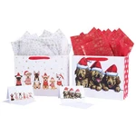 Ysmile Dog Christmas Gift Bags Wrapping Paper Pack 12.6IN Xmas. Fixed Price $13.35.
