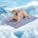 Marunda Dog Cooling Mat, No Need To Freeze Or 36" X 24" Large-crate, Blue. Fixed Price $36.98.