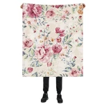 Wildflowers Rose Blanket, Botanical Floral Soft Lightweight Throw For.... Fixed Price $30.34.