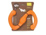 West Paw Zogoflex Bumi Sshaped Dog Tug & Chew Toy, Small 8IN Tangerine. Fixed Price $26.27.