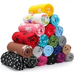 20 Pcs Puppy Pet Soft Fleece Dog Blankets Warm Felt Throw Sleep Mat B.... Fixed Price $64.80.