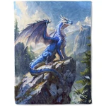 Ainori Blue Dragon Flannel Blanket - Majestic Overlooking 50X60IN, 02. Fixed Price $36.50.