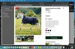 Blanket Horseware Ireland Wug Medium Weight. Fixed Price $125.00.