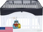 Dog Mesh Top Cover For 36" Playpen - Indoor/outdoor Puppy Cage, Portable. Fixed Price $25.48.