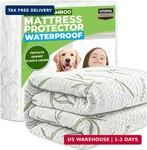 Utopia Bedding Waterproof Mattress Protector Twin Size Bed, Premium 200 Gsm Bamb. Fixed Price $24.03.