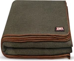 Military Blanket - 80% Wool, Washable, Perfect Twin, Olive Drab Green. Fixed Price $57.05.