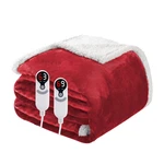 Soypipo Electric Heated Blanket Queen Size 84X90 Soft Flannel Dual Controllers. Fixed Price $99.73.