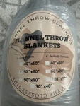 Kmuset Fleece Blanket Throw Size Grey Lightweight Super Soft Cozy Luxury Bed .... Fixed Price $16.00.