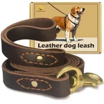 Werchnpet Leather Dog Leash 6 X 1 Inch,strong And Soft Heavy Duty Genuine. Fixed Price $44.19.