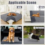 Waterproof Dog Bed Cover 30X70, Soft Reversible Pet Blanket, Washable.... Fixed Price $11.95.
