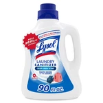 Lysol Laundry Sanitizer Crisp Linen, Eliminates Odors & Kills Bacteria, 90 Oz. Fixed Price $14.85.