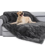 Waterproof Blanket For Large Dogs, Cats, Puppy, Reversible Faux Fur Pet T.... Fixed Price $43.12.