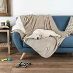 Waterproof Pet Throw 50 X 60 Inch Bed Couch Protect Furniture Dog Blanket Tan. Fixed Price $29.99.