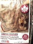 Throw Blanket "fruit Medley"(camel) 50" X 60" American Weavers 1995 Triple Woven. Fixed Price $25.42.