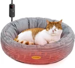 Heated Bed For Indoor Cats, 20 Electric Pet Gray. Fixed Price $55.70.