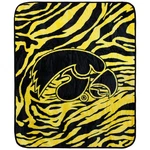 College Covers Iowa Hawkeyes Raschel Throw Blanket, 60" X 50",. Fixed Price $22.99.