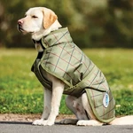 Weatherbeeta Parka Deluxe 1200D Dog Coat - Olive Plaid. Fixed Price $39.95.