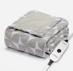 Sunbeam Royal Luxe Microplush Electric Heated Throw Blanket 50X60" Gray *new*. Fixed Price $67.50.