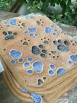 Luciphia Premium Dog Paw Blanket For Small - Fleece, Plush, Excellent 20X28. Fixed Price $5.00.